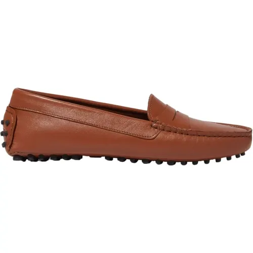 Ashley Loafers - Handgefertigte italienische Lederschuhe , Damen, Größe: 37 1/2 EU - Scarosso - Modalova