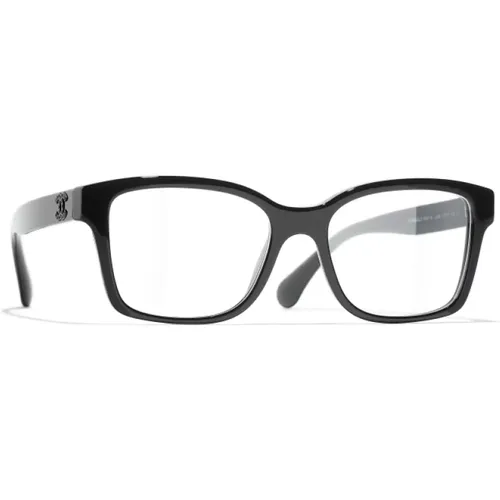 Acetate Frame Glasses , female, Sizes: 52 MM - Chanel - Modalova