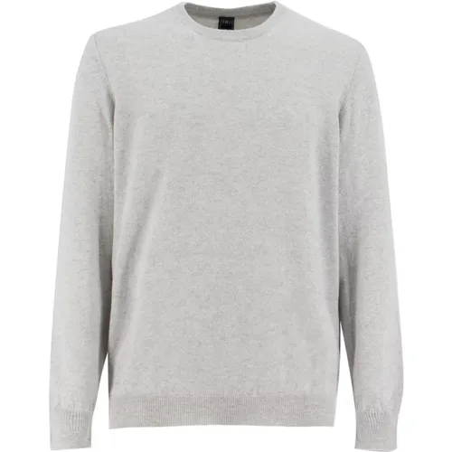 Argentina Slim Cashmere Sweater , male, Sizes: 4XL, 3XL, 2XL - Fedeli - Modalova