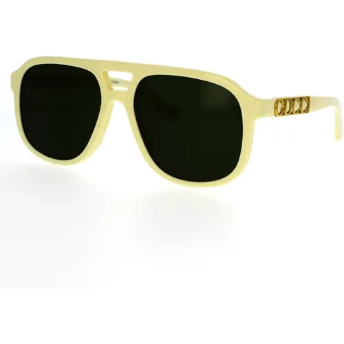 Gg1188S 005 Sonnenbrille , unisex, Größe: 58 MM - Gucci - Modalova