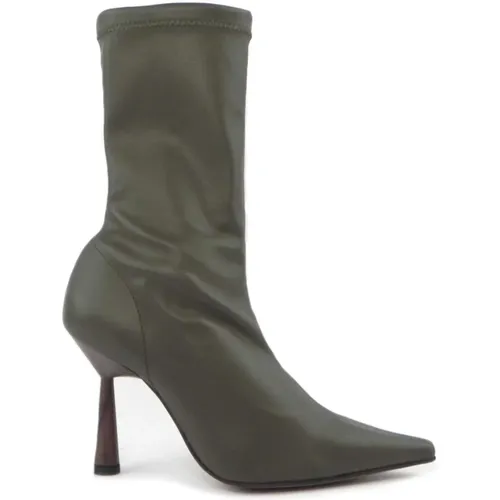 Heeled Boots , female, Sizes: 7 UK, 4 UK, 5 UK - Angel Alarcon - Modalova