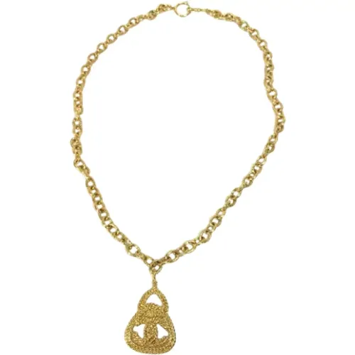 Pre-owned Metal chanel-jewelry , female, Sizes: ONE SIZE - Chanel Vintage - Modalova