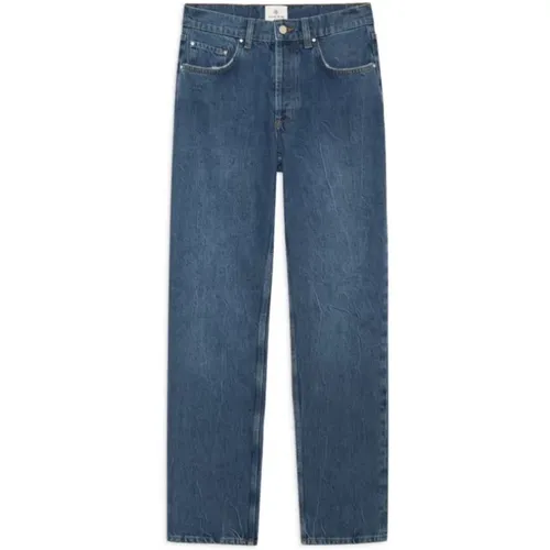 Vintage Marine Straight Cut Jeans - Anine Bing - Modalova