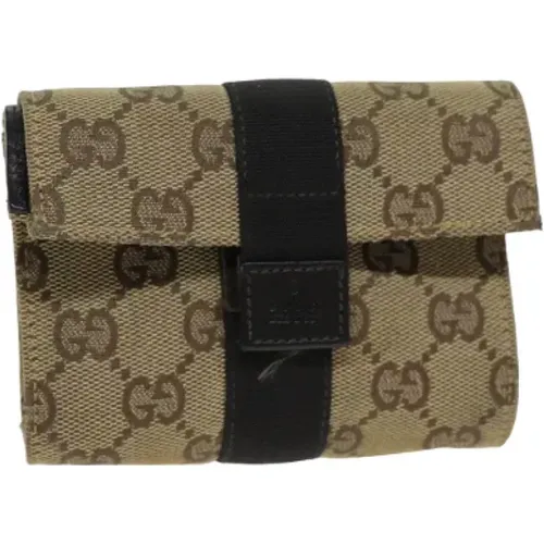 Pre-owned Canvas pouches , female, Sizes: ONE SIZE - Gucci Vintage - Modalova