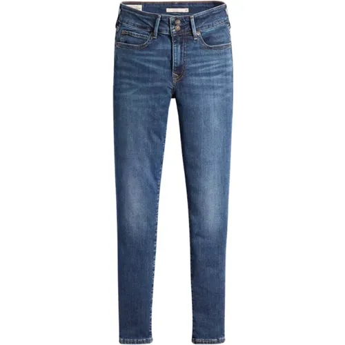 Levi's , Wave Dark Jeans , female, Sizes: W32 L32, W30 L32, W27 L32, W29 L32, W25 L32, W33 L32, W26 L32, W28 L32, W24 L30 - Levis - Modalova