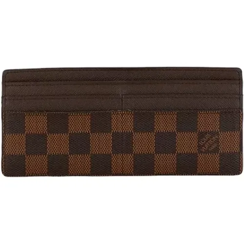 Pre-owned Canvas wallets , female, Sizes: ONE SIZE - Louis Vuitton Vintage - Modalova