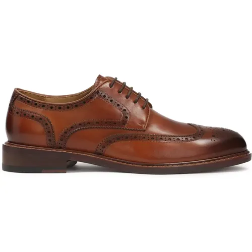 Braune Half-Brogue-Schuhe aus der Limited Collection , Herren, Größe: 42 EU - Kazar - Modalova