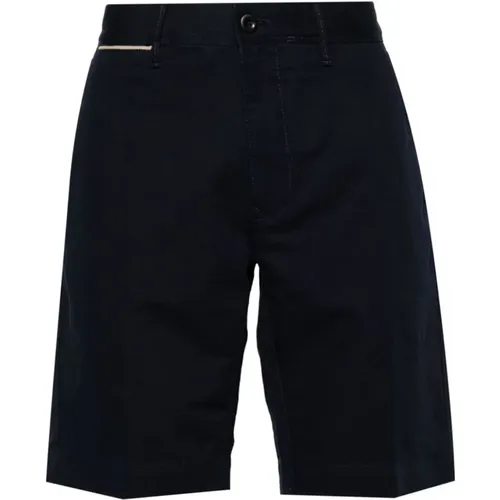 Linen Bermuda Shorts , male, Sizes: W36, W33, W32, W34 - Incotex - Modalova