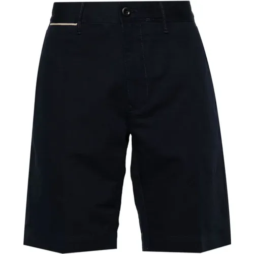 Linen Bermuda Shorts , male, Sizes: W36, W33, W32, W34, W31 - Incotex - Modalova