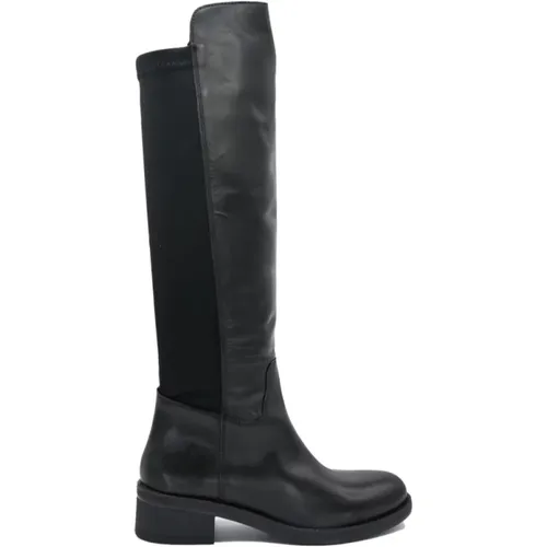 Leather Boots , female, Sizes: 6 UK, 8 UK, 5 UK, 7 UK - Cinzia Soft - Modalova