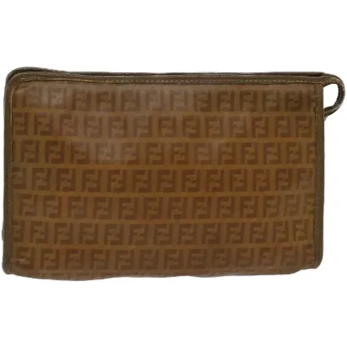 Pre-owned Canvas fendi-bags , female, Sizes: ONE SIZE - Fendi Vintage - Modalova