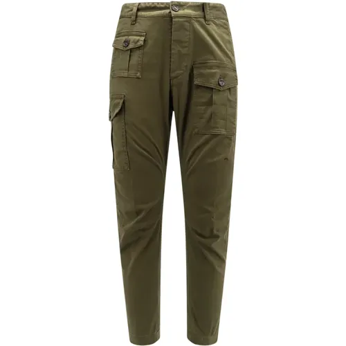 Trousers with Button Closure , male, Sizes: XL - Dsquared2 - Modalova