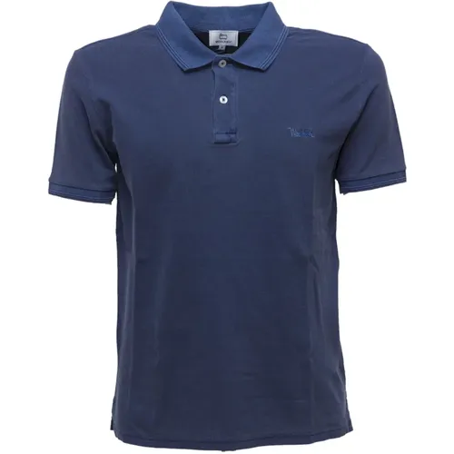 Classic Stretch Cotton Piqué Polo , male, Sizes: 3XL, S, M - Woolrich - Modalova