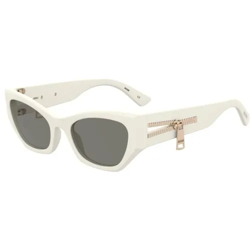 Stilvolle Sonnenbrille mit UV-Schutz,Stilvolle Sonnenbrille für UV-Schutz,Stylische Sonnenbrille - Moschino - Modalova