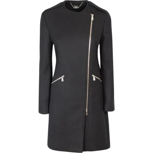 Regular Fit Coat with Zip Closure , female, Sizes: S - Liu Jo - Modalova