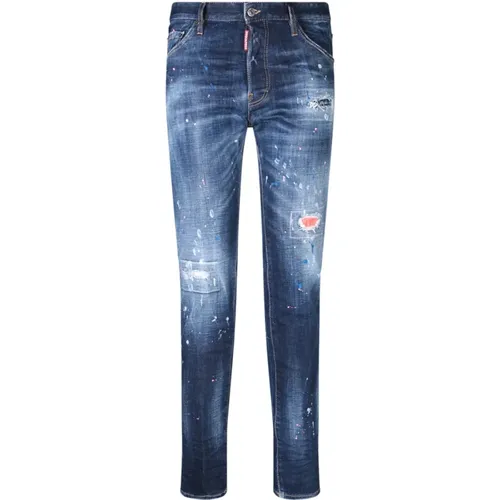 Blaue Jeans Herrenmode Dsquared2 - Dsquared2 - Modalova