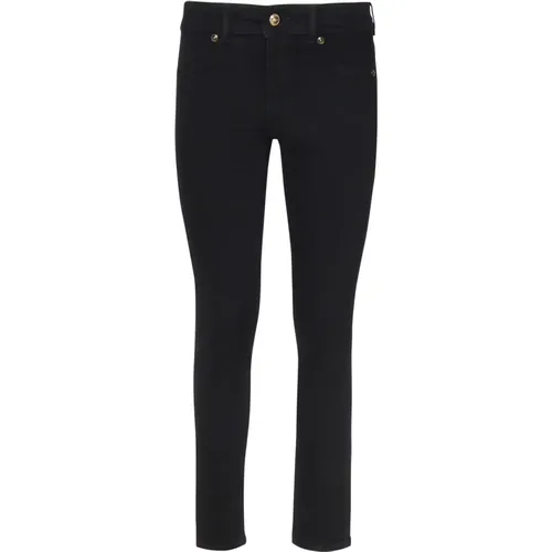 Schwarze Slim Fit Five-Pocket-Jeans,Hose - Versace Jeans Couture - Modalova