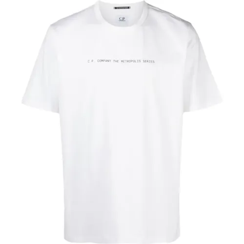 Graphic T-Shirt , male, Sizes: M, XL - C.P. Company - Modalova