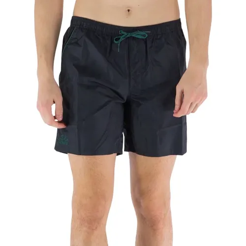 Elastic Waist Boxer Shorts , male, Sizes: M - Sundek - Modalova
