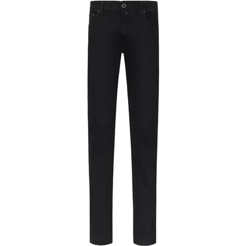 Stretch Jeans with Hand-Sanded Finish , male, Sizes: W32, W33 - Jacob Cohën - Modalova