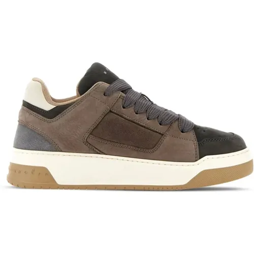 Sneakers with Front Closure , male, Sizes: 8 1/2 UK, 7 1/2 UK, 5 1/2 UK, 9 1/2 UK, 6 1/2 UK, 7 UK, 10 UK, 9 UK - Hogan - Modalova