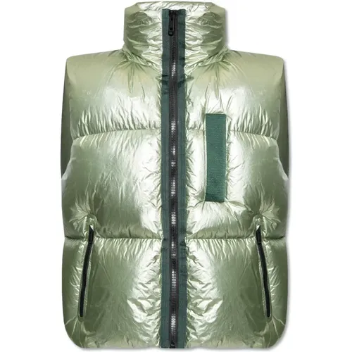 Down vest with logo , male, Sizes: L, XL - Givenchy - Modalova