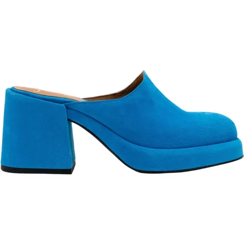 Stilvolle Blaue Geschlossene Schuhe , Damen, Größe: 38 EU - JoDis - Modalova