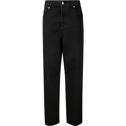 Weite Bein Medium Wasch Jeans , Herren, Größe: W29 - A.P.C. - Modalova