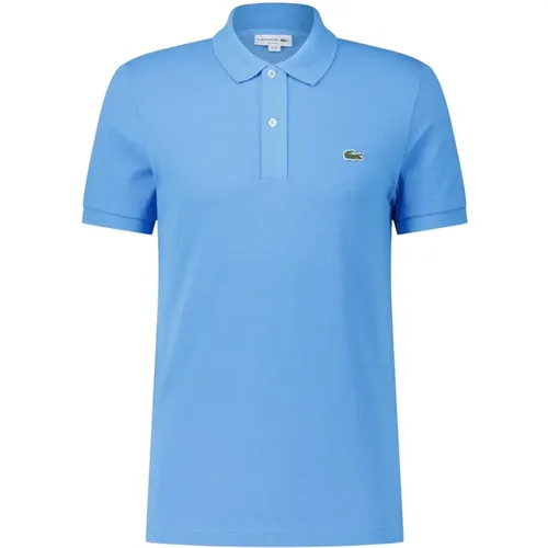 Slim-Fit Baumwoll Polo Shirt , Herren, Größe: L - Lacoste - Modalova