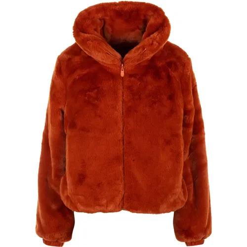 Orange Steppjacke Save The Duck - Save The Duck - Modalova