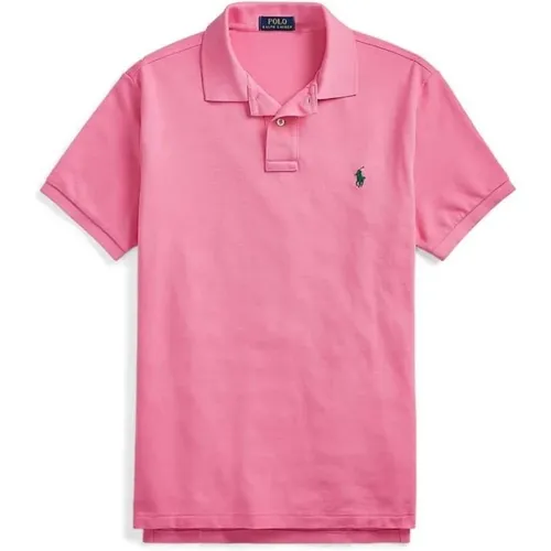 Polo Shirt mit Pony Logo , Herren, Größe: M - Ralph Lauren - Modalova