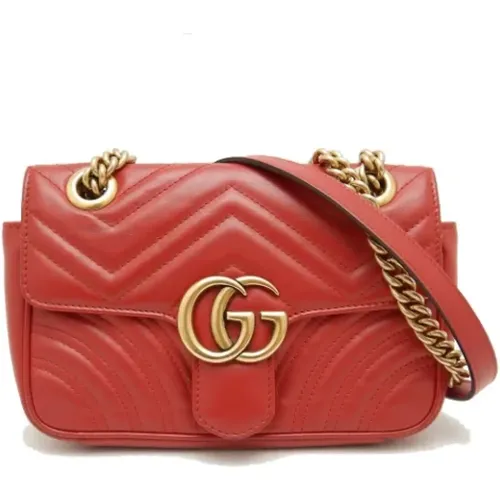 Pre-owned Leather gucci-bags , female, Sizes: ONE SIZE - Gucci Vintage - Modalova