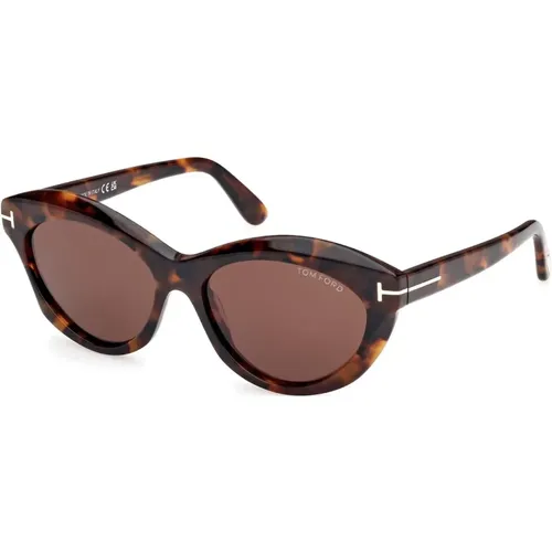 Ft1111 52E Sunglasses , female, Sizes: 55 MM - Tom Ford - Modalova
