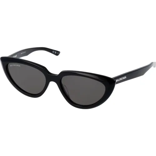 Stylische Sonnenbrille Bb0182S , Damen, Größe: 55 MM - Balenciaga - Modalova