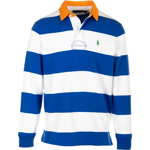 Long Sleeve Rugby T-shirts and Polos , male, Sizes: L, M - Ralph Lauren - Modalova