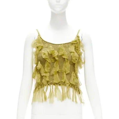 Pre-owned Silk tops , female, Sizes: S - Dior Vintage - Modalova
