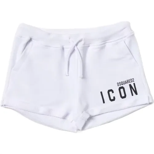 Kinder Bermuda Shorts mit Icon-Print - Dsquared2 - Modalova