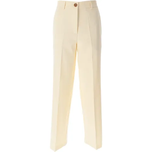 Trousers Cream , female, Sizes: 2XS, XS, S - Alysi - Modalova