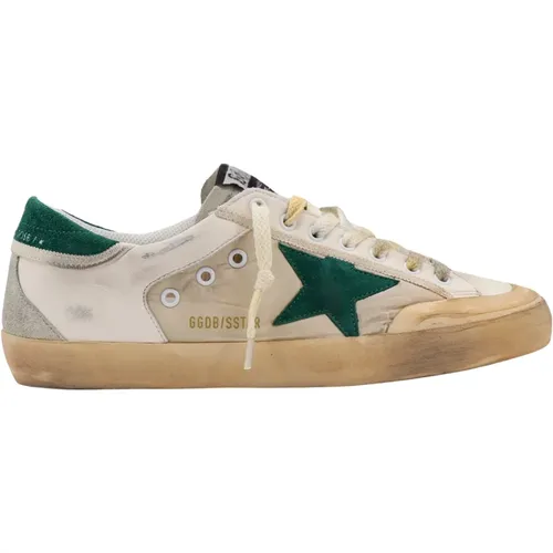 Sneakers with Lace-up and Iconic Star , male, Sizes: 10 UK, 9 UK - Golden Goose - Modalova