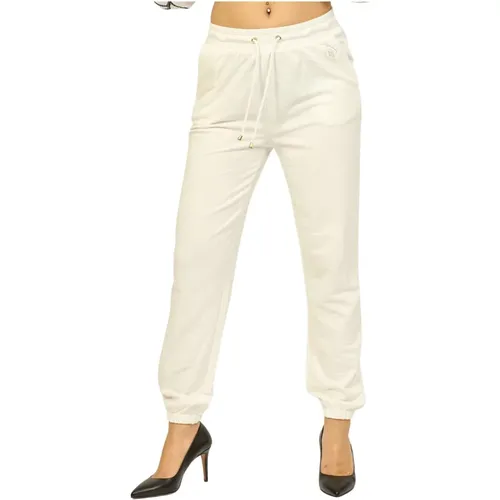 Cotton Jogging Trousers with Elastic Waist , female, Sizes: XL, XS, L, M, S - Gaudi - Modalova