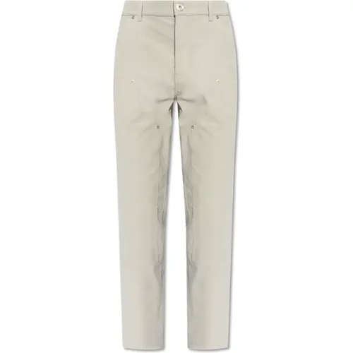 Straight-leg pants , male, Sizes: M, L, XL - Salvatore Ferragamo - Modalova