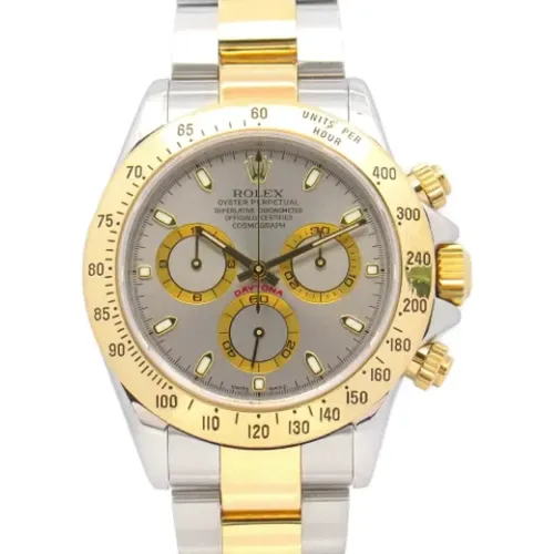 Pre-owned Yellow Gold watches , female, Sizes: ONE SIZE - Rolex Vintage - Modalova