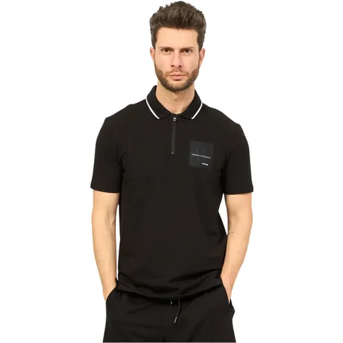 Polo Shirts , male, Sizes: L, 2XL, S, M, XL - Armani Exchange - Modalova