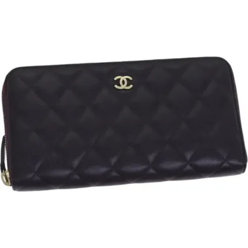 Pre-owned Leather wallets , female, Sizes: ONE SIZE - Chanel Vintage - Modalova