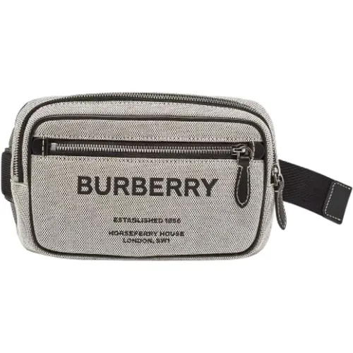 Pre-owned Canvas crossbody-bags , male, Sizes: ONE SIZE - Burberry Vintage - Modalova