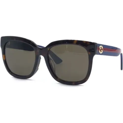 Pre-owned Plastic sunglasses , female, Sizes: ONE SIZE - Gucci Vintage - Modalova