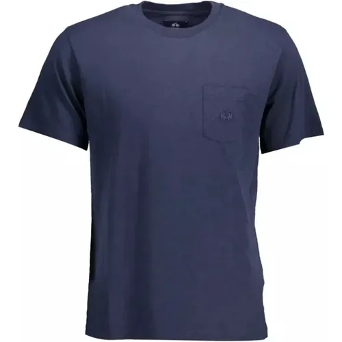 Cotton T-Shirt with Embroidery , male, Sizes: 2XL - LA MARTINA - Modalova