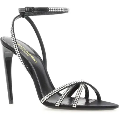 High Heel Sandals , female, Sizes: 3 1/2 UK, 4 UK, 3 UK - Saint Laurent - Modalova