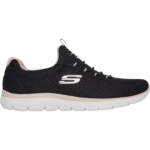 Memory Foam Slip-On Sneakers , female, Sizes: 3 UK, 4 UK, 7 UK - Skechers - Modalova