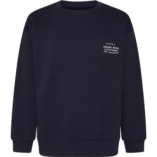 Sweatshirt , Herren, Größe: L - Philippe Model - Modalova